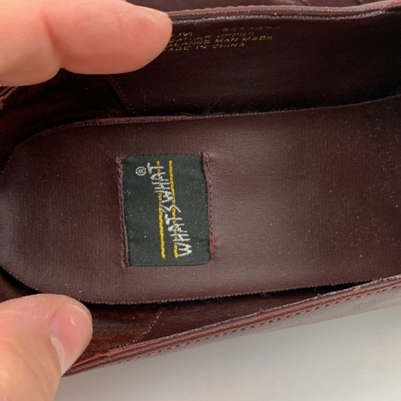 What’s What burgundy heels - Picture 9 of 11